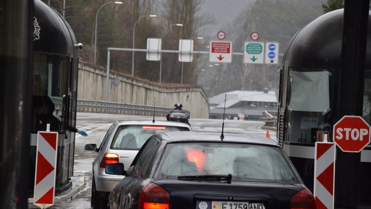 La frontera hispanoandorrana de La Fraga de Moles.