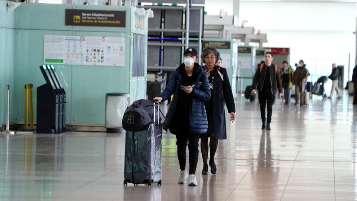 El aeropuerto del Prat de Barcelona
