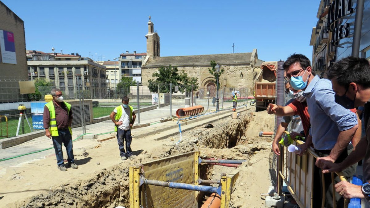 Renovació de la xarxa d'aigua i clavegueram a Sant Martí