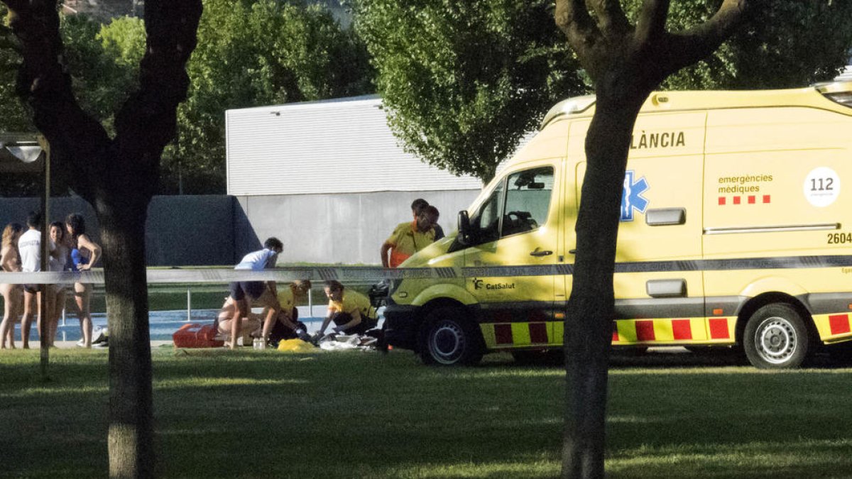 Los sanitarios intentaron reanimar sin éxito al pequeño.