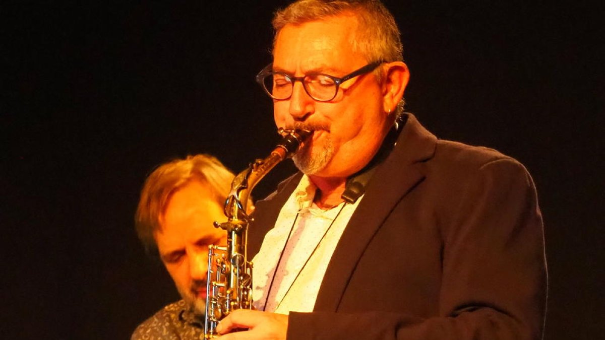 Un momento del concierto en el Cafè del Teatre.