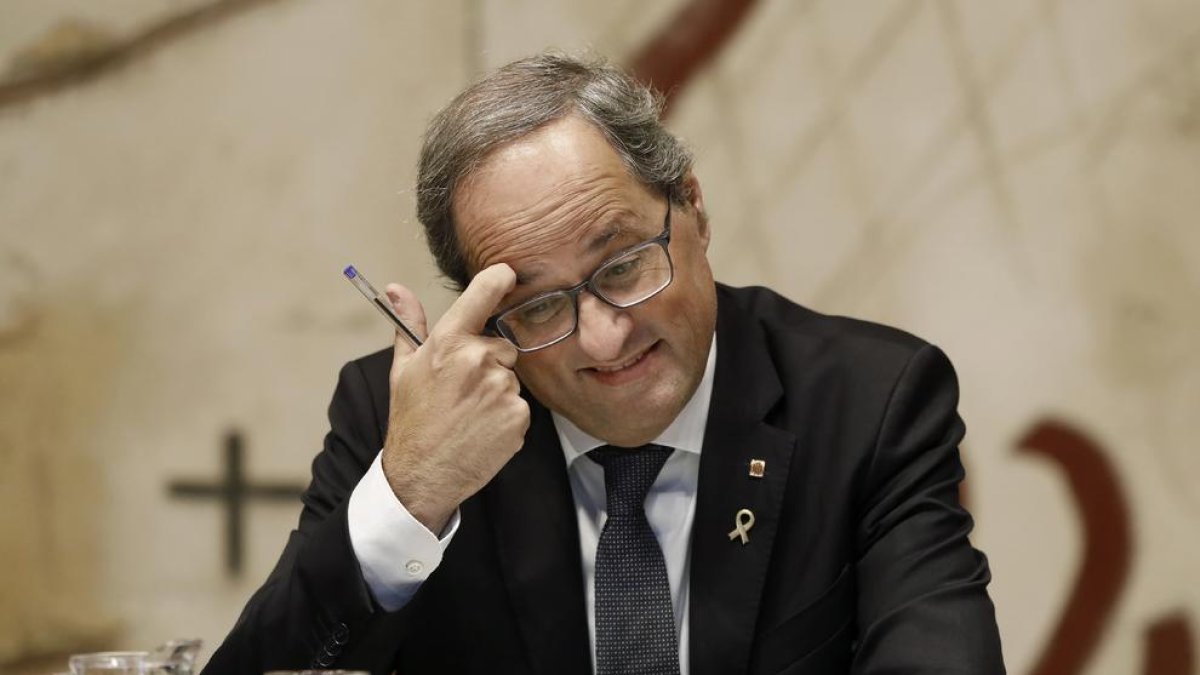 El presidente de la Generalitat, Quim Torra.