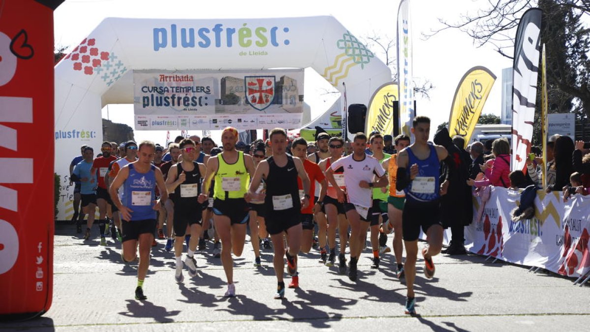 La Cursa Templers, del 8 de març passat, va ser l’última carrera popular celebrada a Lleida.