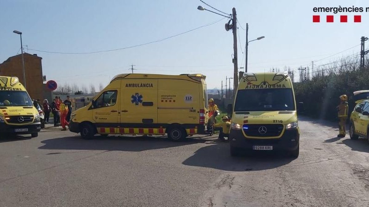 Serveis del SEM, al lloc dels fets