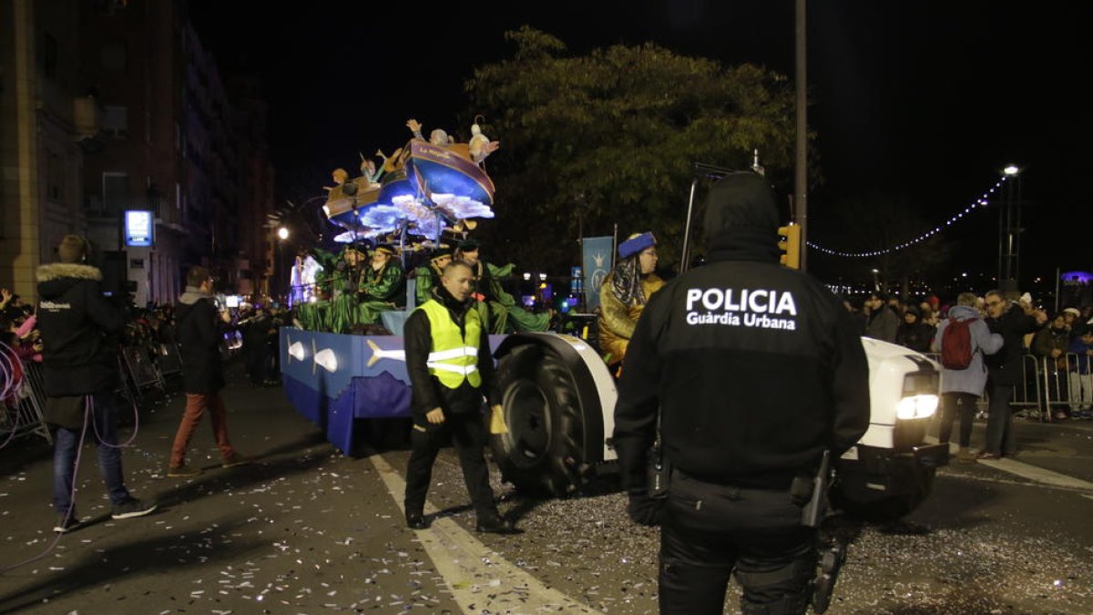 Imatge de la cavalcada de Reis del 2017.