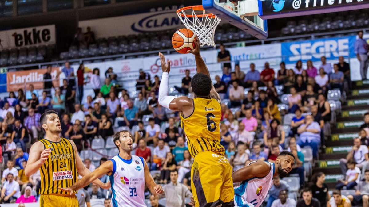 L’Ilerdauto Pardinyes, en foto d’arxiu, va vèncer un rival directe com el Benicarló fora de casa.