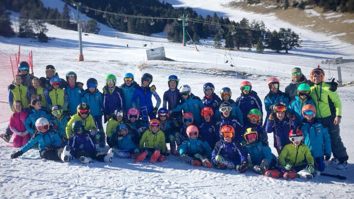 Diez podios para el CAEI en el Trofeu Floquet de Neu