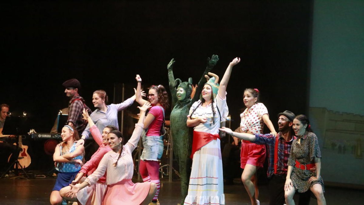 ‘Plutó, el musical malèfic’, ahir a la Llotja, aventures infantils que podran veure’s avui novament.