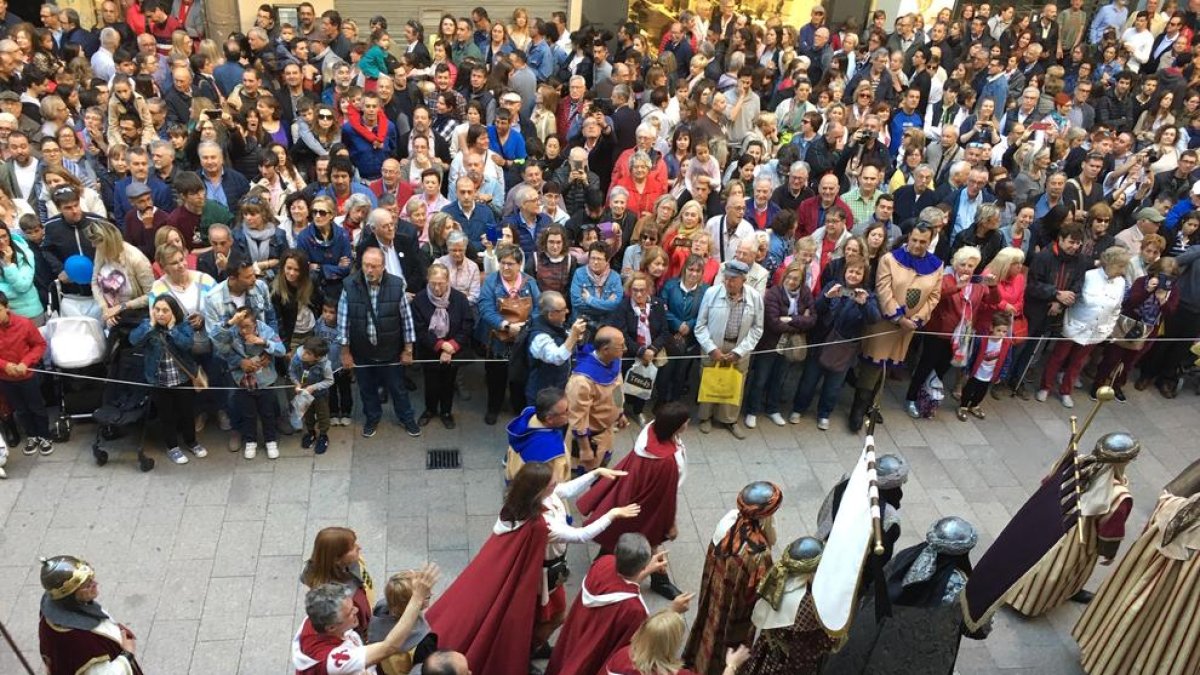 Los moros desafían a los cristianos en Lleida