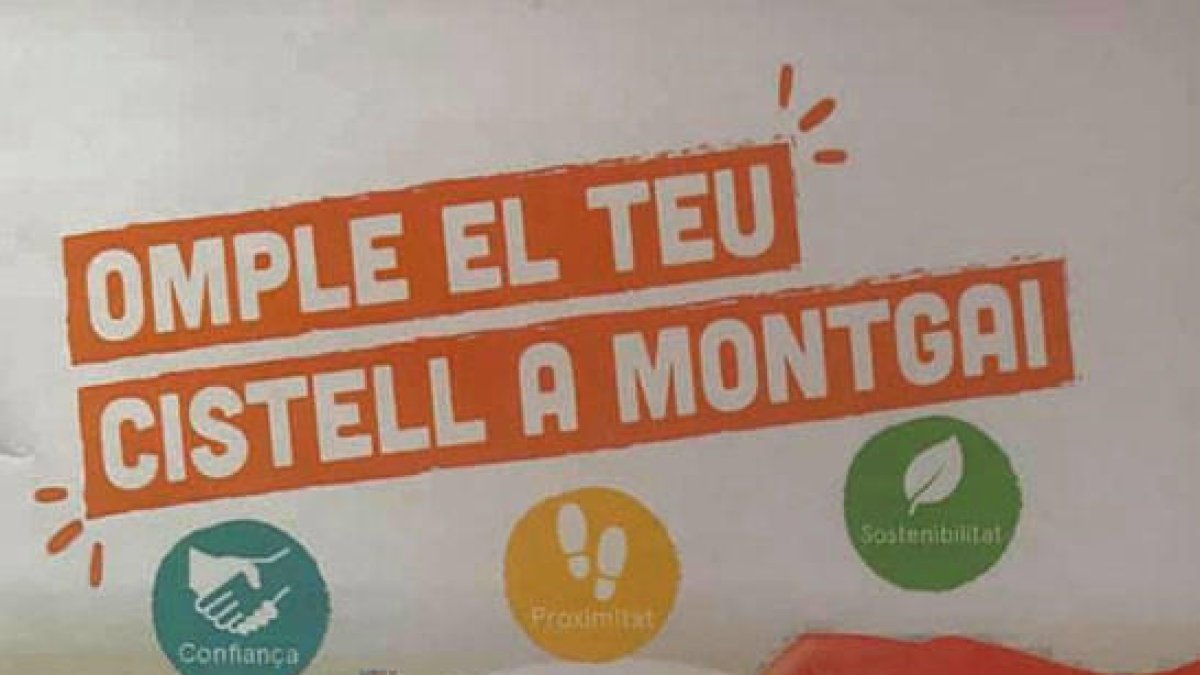 Montgai engega una campanya per dinamitzar el comerç de proximitat
