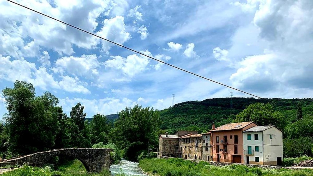 La zona on actuarà l’ajuntament de Vilaller.