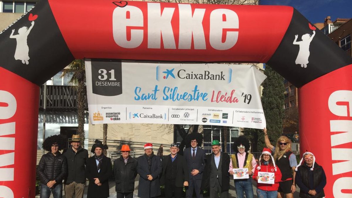 L’organització va presentar ahir la prova a la plaça Cervantes, on el dia 31 se situarà la línia de sortida i de meta.