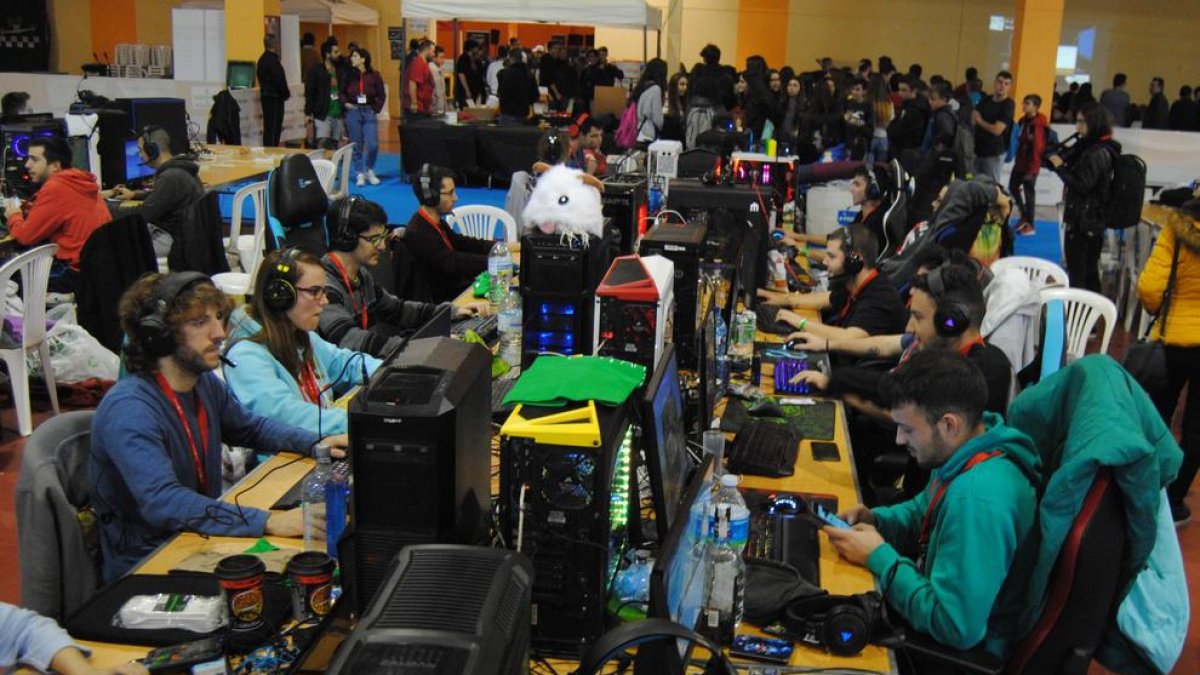 La Lan Party de Mollerussa que es va celebrar al novembre.