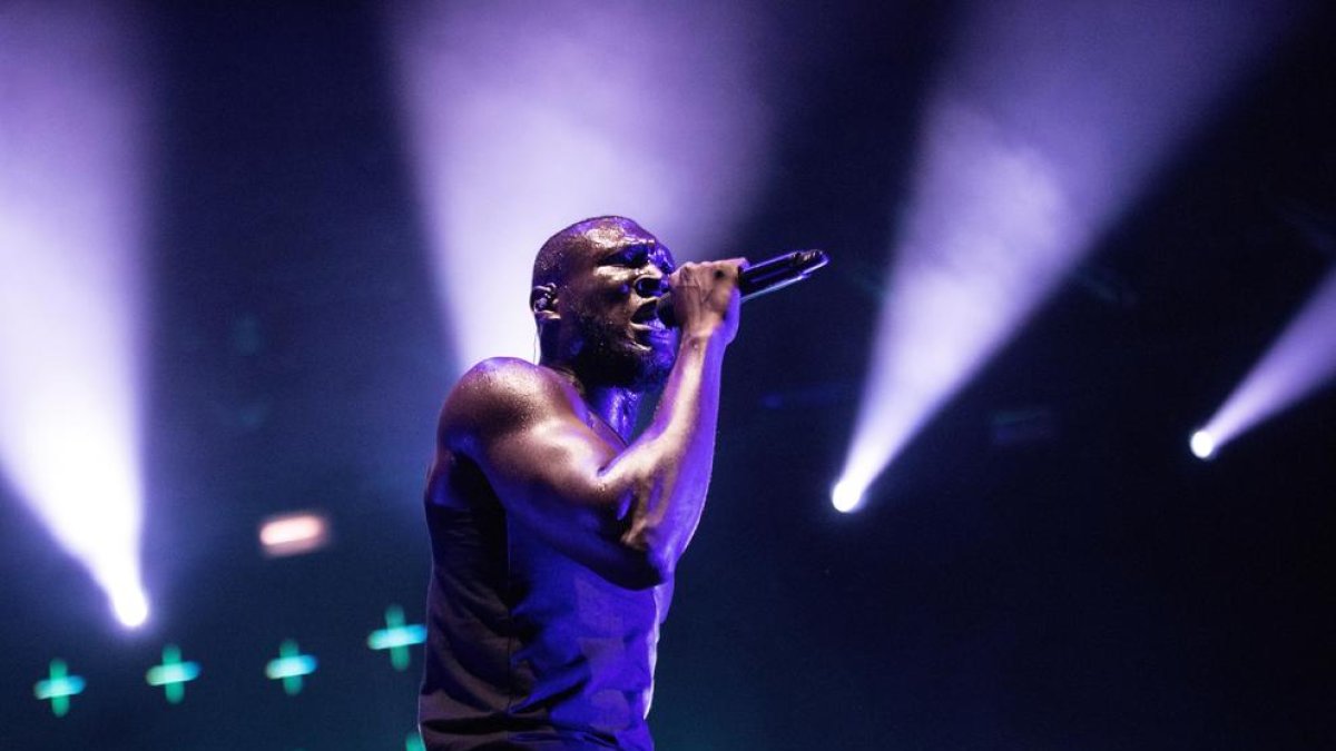 La figura britànica del rap Stormzy, divendres a la nit al Sónar.