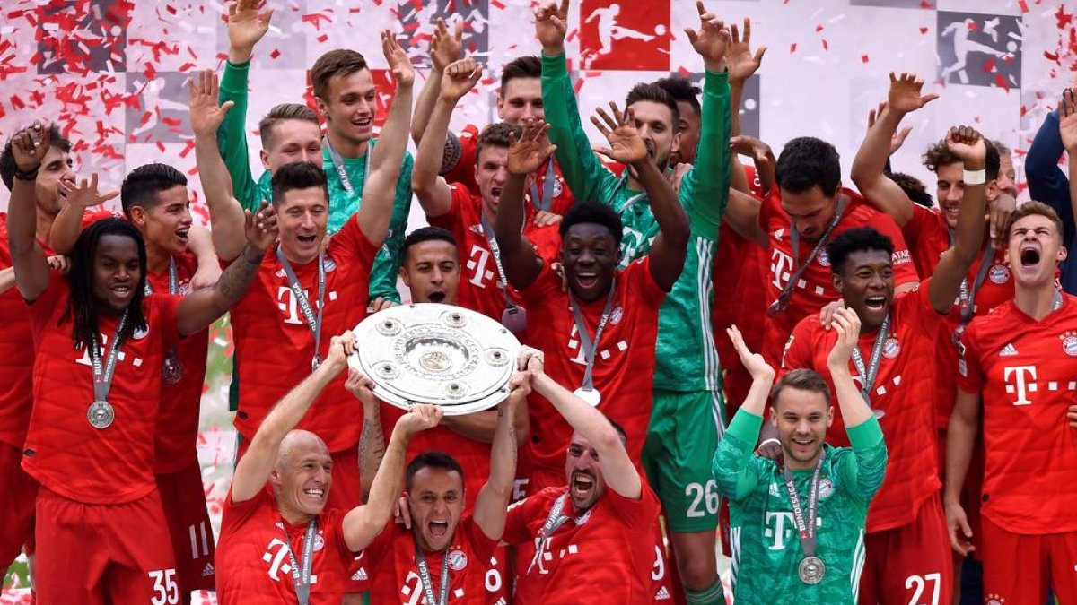 Setena Bundesliga seguida per al Bayern