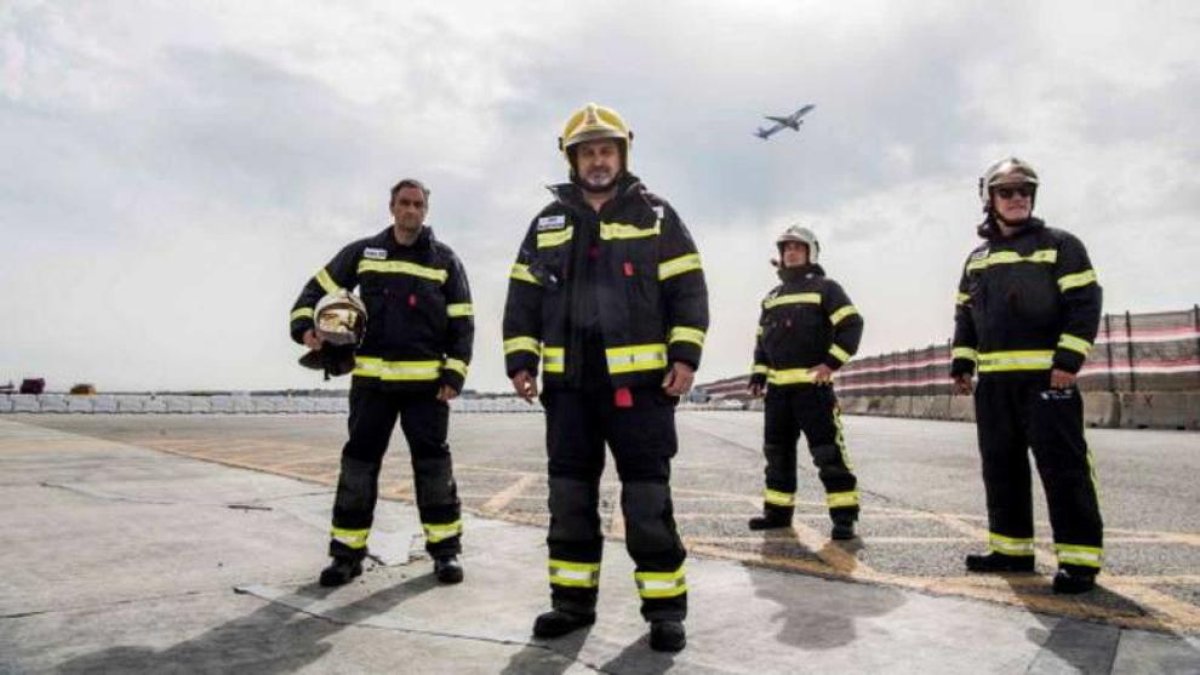 'Cinc dies a...' en el aeropuerto