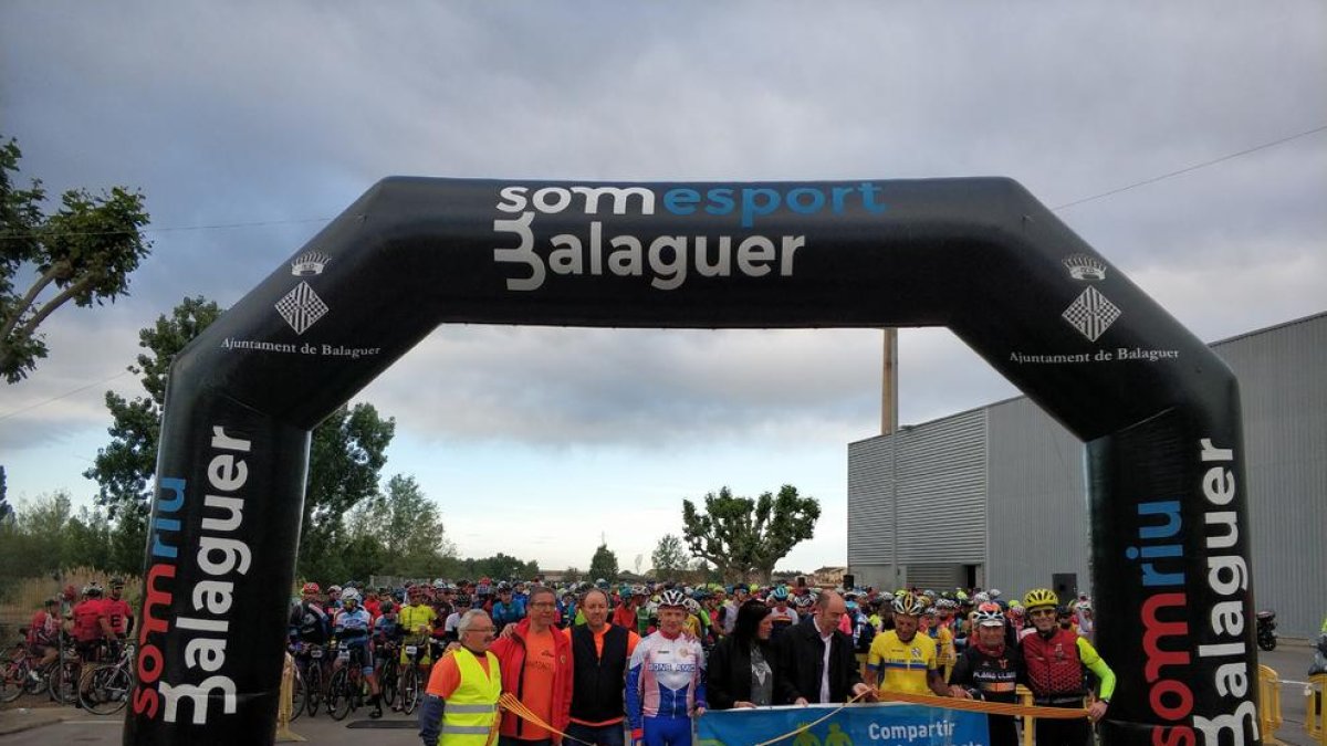 Un millar de ciclistas en la Montsec-Montsec
