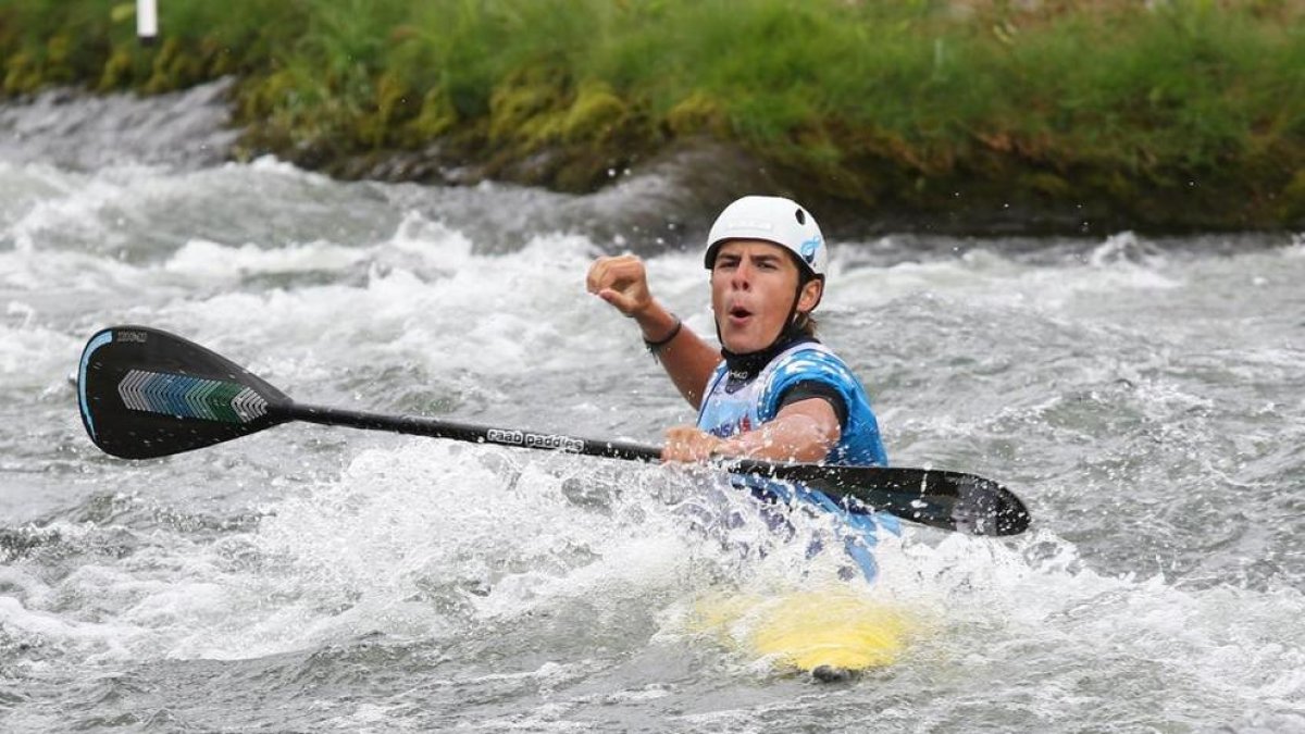 Etxaniz va quallar una bona semifinal, però en la lluita per les medalles va cometre dos errors letals.