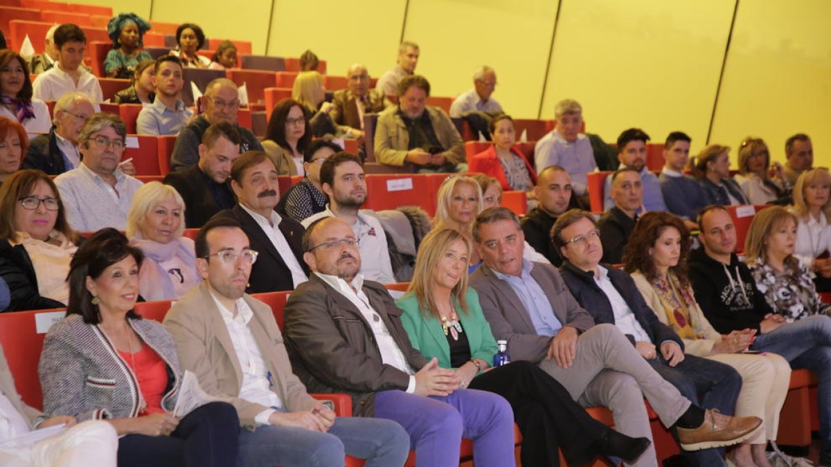 El PP va celebrar ahir a la Llotja el seu acte central de campanya a Lleida.