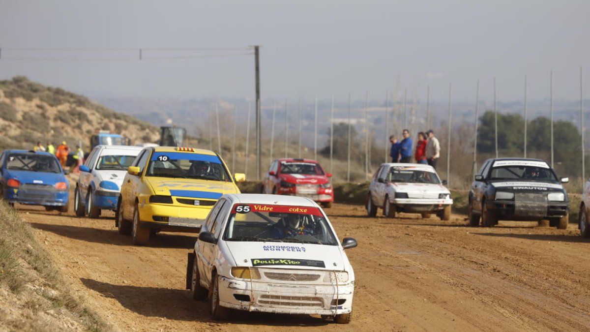 Un momento de la competición de Resistencia, ayer en el Circuit de Lleida.