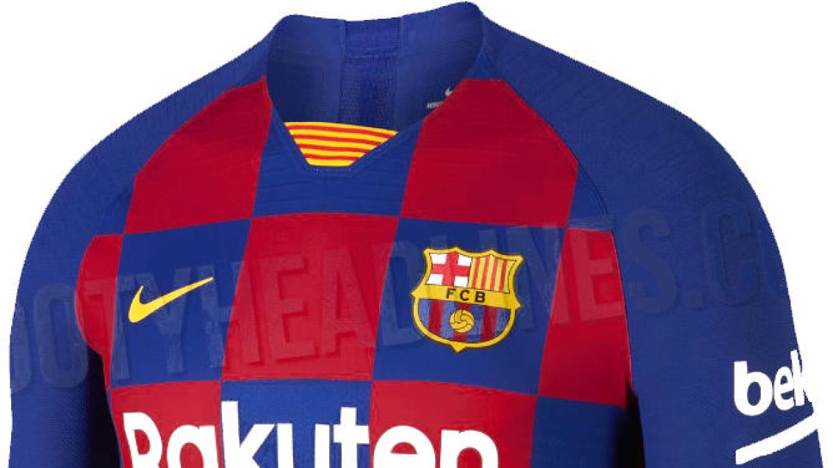 La nova samarreta del Barça combinarà quadres de blau i grana