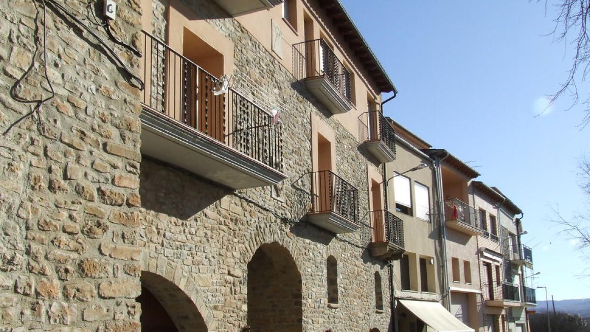 Vista de Palau de Noguera, un nucli que triarà representant.