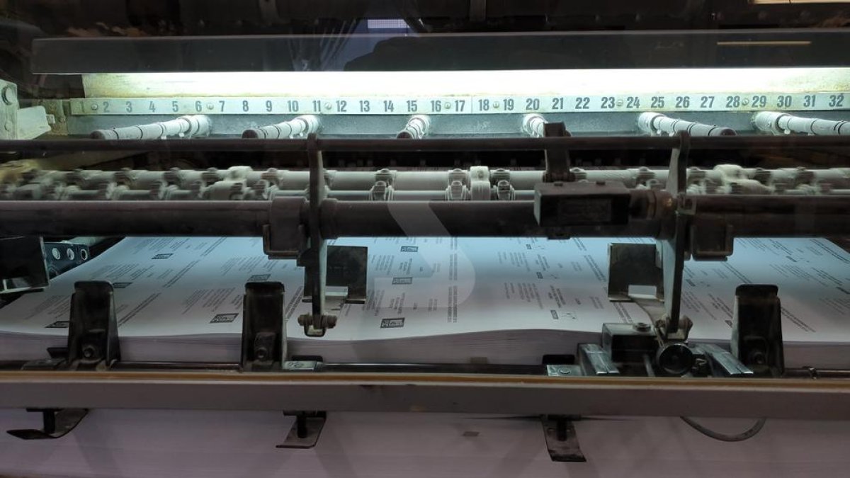 Una empresa de Mollerussa imprimeix les paperetes del 10-N