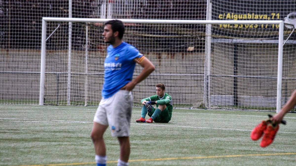 Malgrat l’esforç, el Lleida B no va poder treure un bon resultat i va consumar el descens a Segona.