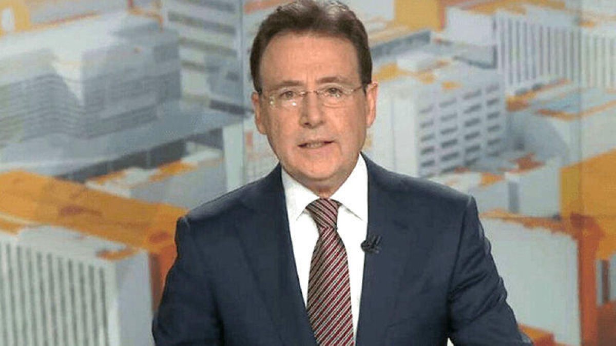 Matías Prats, a l’informatiu.