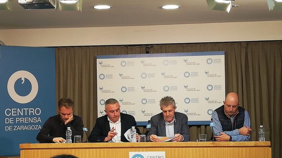 L’acte celebrat ahir a Saragossa.