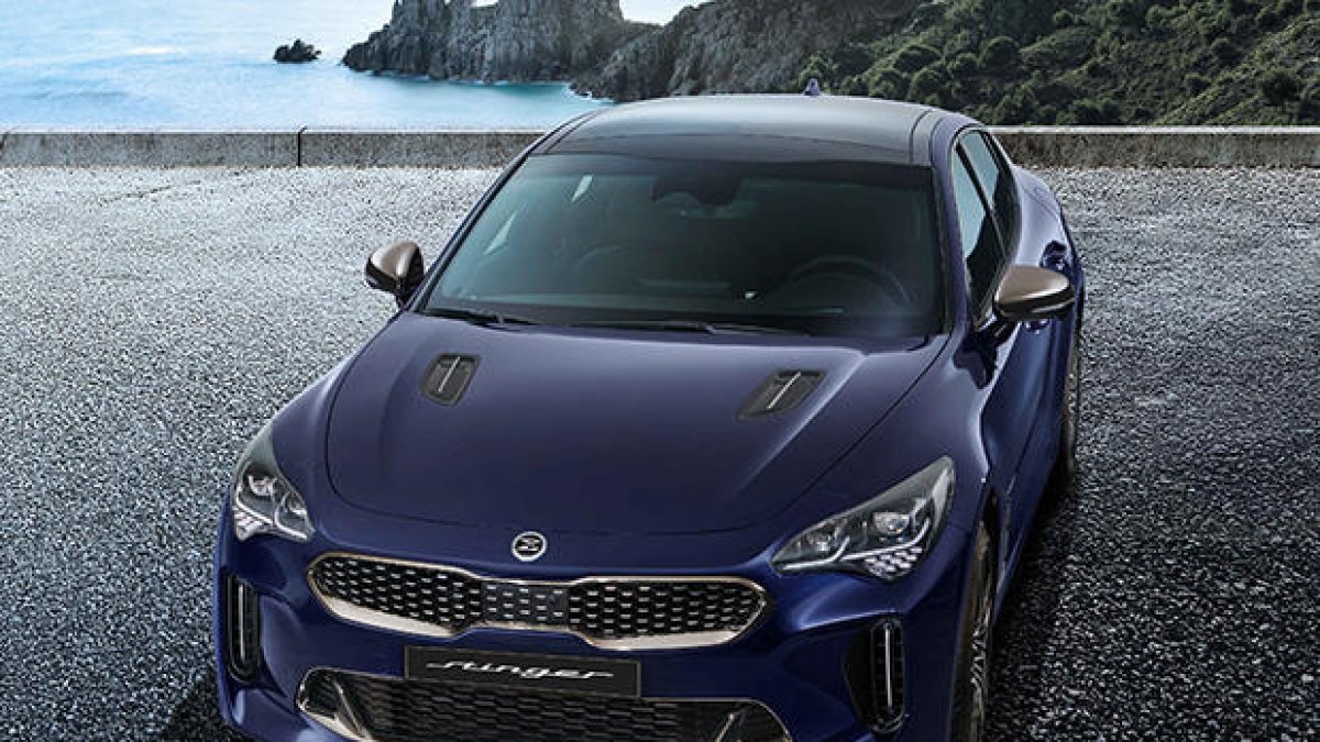 Kia revela el disseny de la berlina esportiva Stinger