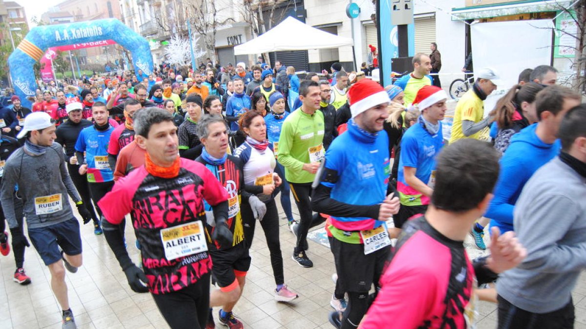 La prova, que va viure l’edició número 37, va reunir uns 600 atletes en la festivitat de Sant Esteve.