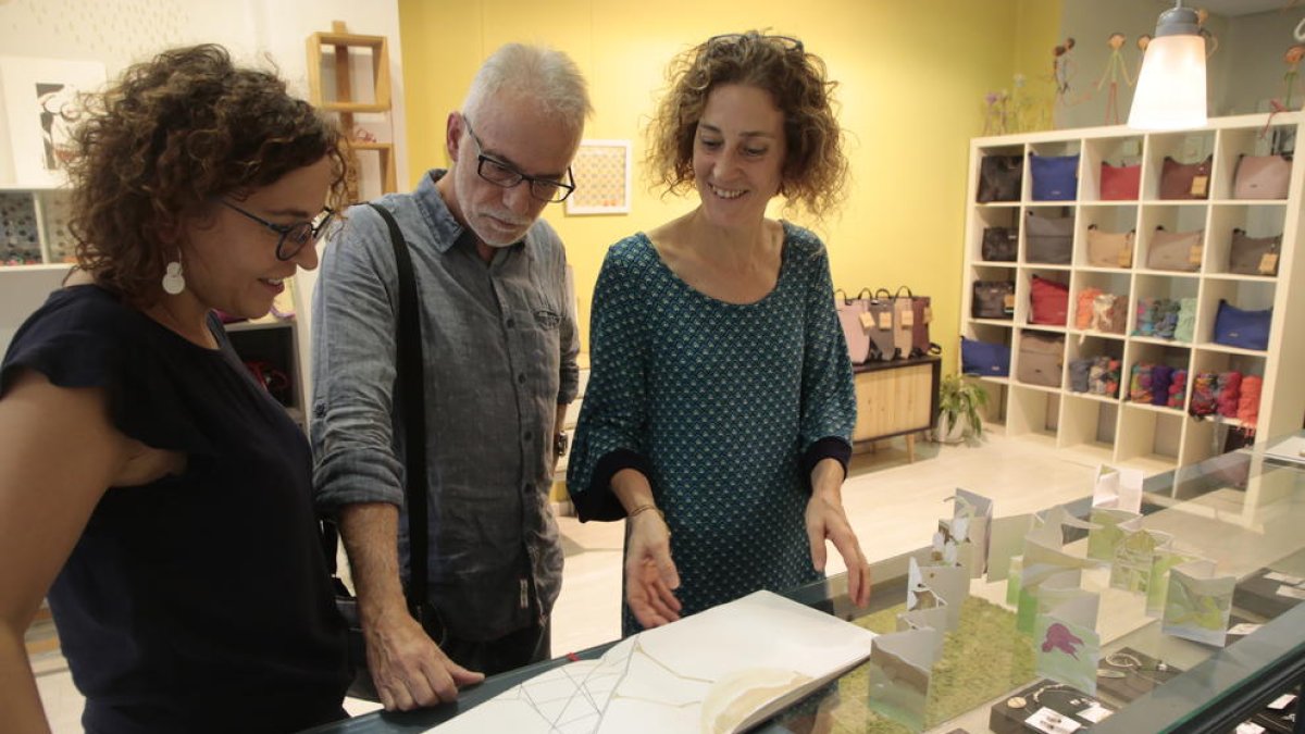 Vendrell, a la dreta, ahir durant la presentació de ‘My North’.