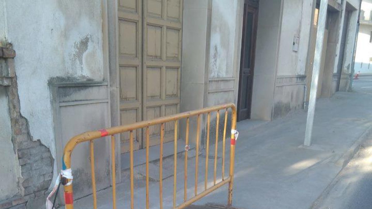 Una de las aceras en las que se ha actuado esta semana.