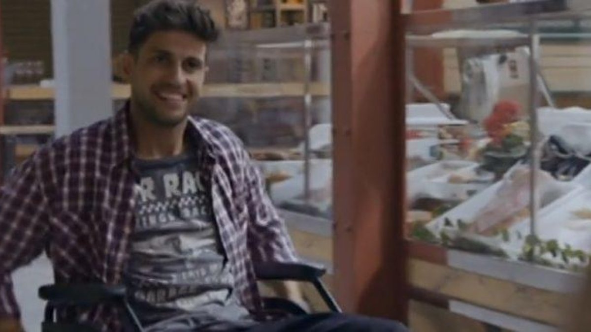 Dani Luque és Samu a la sèrie.