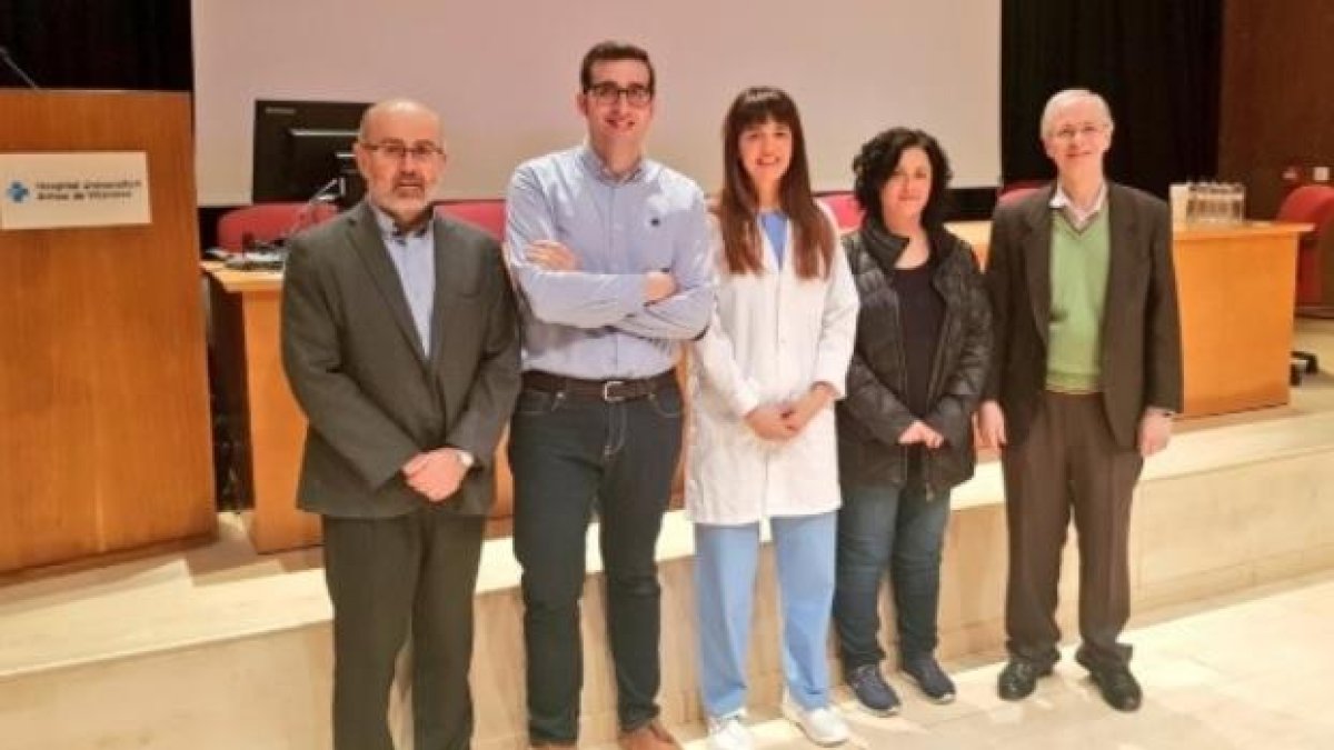 Els consultors ètics Josep Pifarré, Oriol Yuguero, Amelia Clemente, María José Ruiz i Joan Viñas.