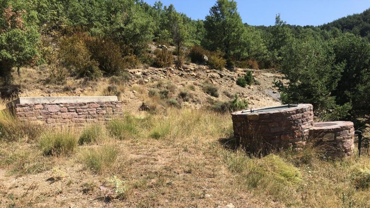 Argestues tiene pozos particulares de vecinos para abastecerse.