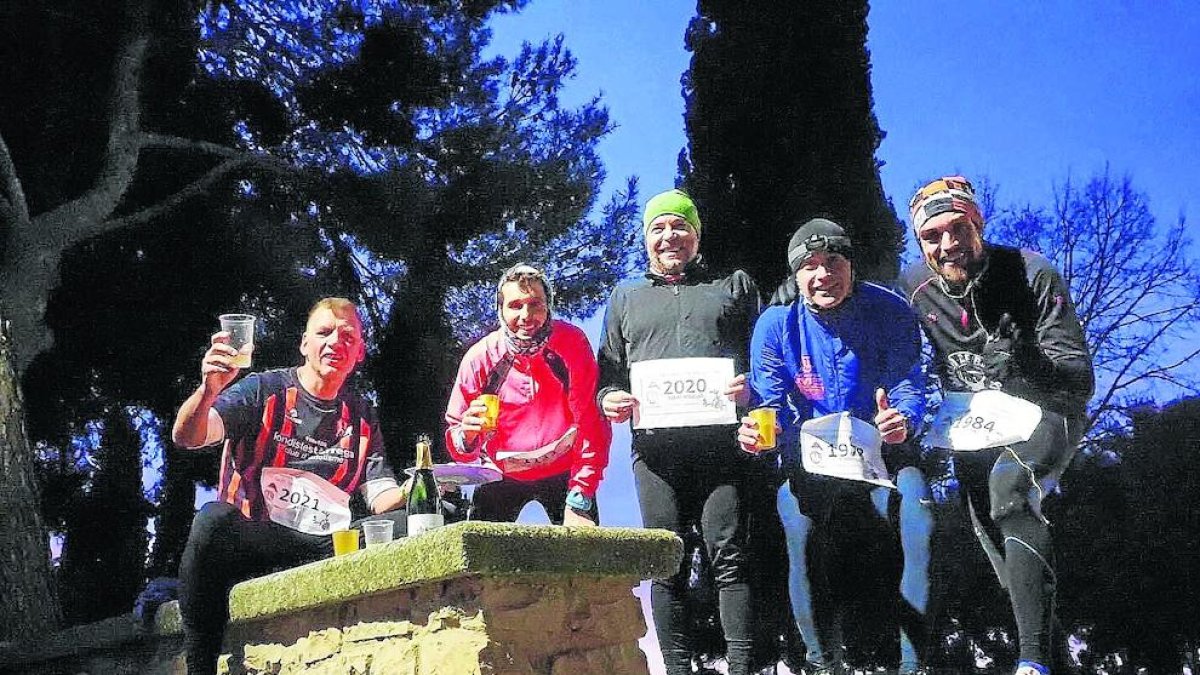 Atletas de Tàrrega no faltaron a la tradición de la Sant Silvestre.