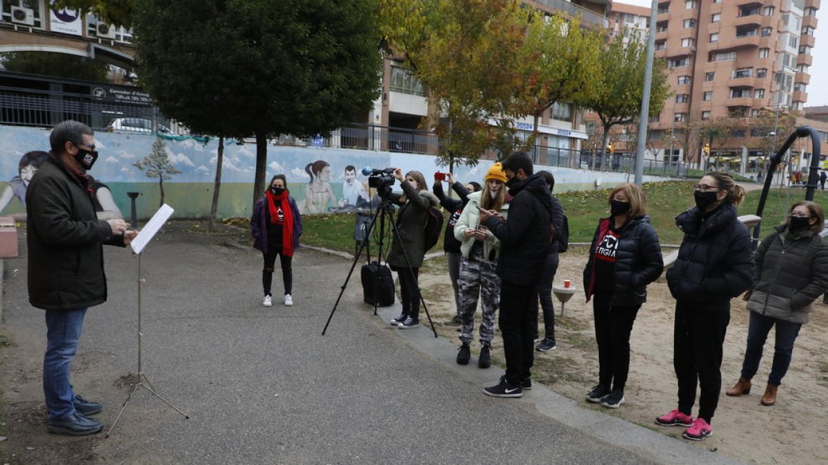 Acte reivindicatiu d’Antisida l’any passat a Lleida.
