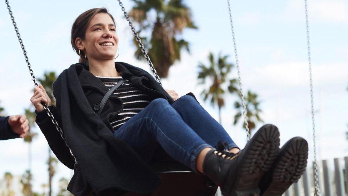 Bruna Cusí, protagonista de la cinta ‘Ardara’, premiada a Lleida.