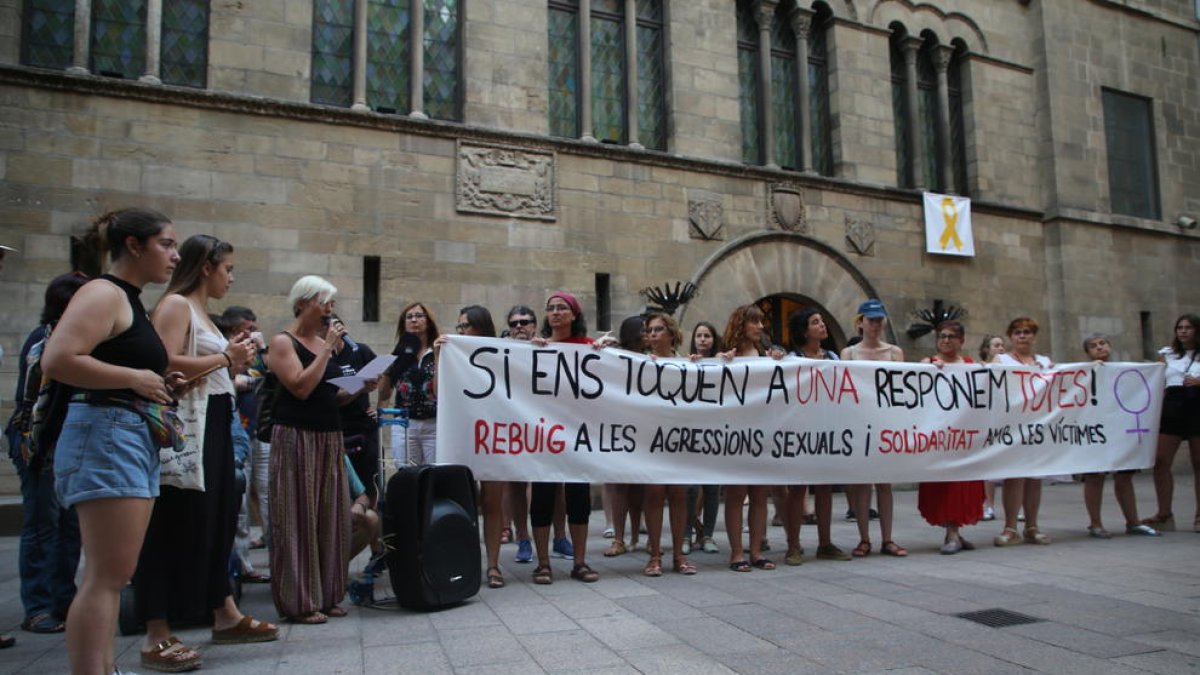 Dones a Escena leyó su manifiesto el pasado jueves.