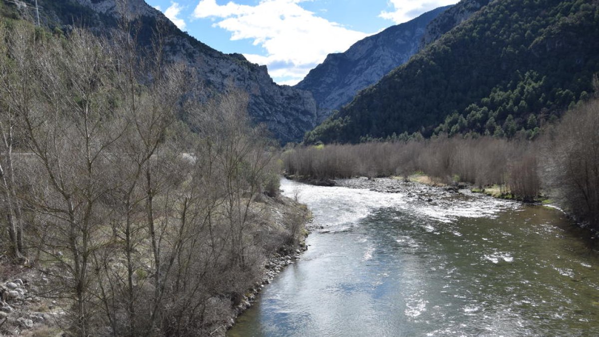 La captació de l’aigua s’ubicaria a 600 metres del túnel de Tres Ponts, a la C-14.