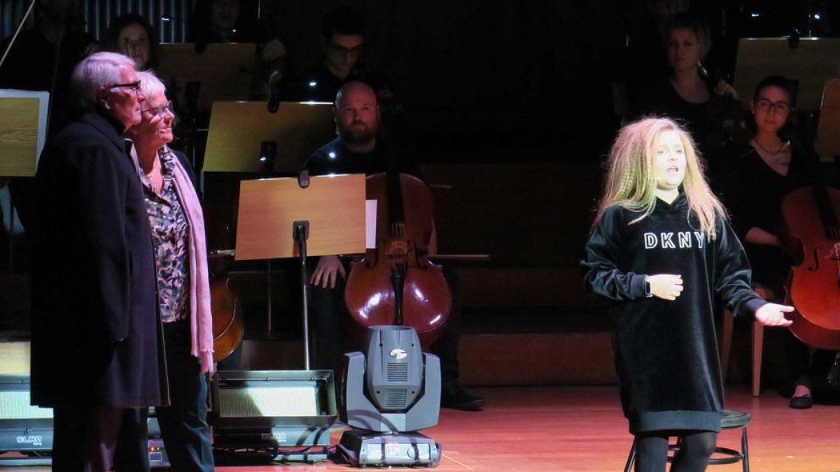 Maria Fernández, de Balaguer, deleitó al público.