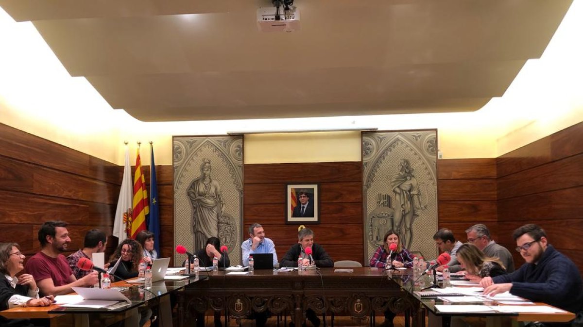 Imagen de archivo del último pleno municipal.