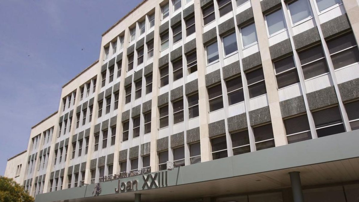 Imagen de archivo del Hospital Joan XXIII de Tarragona, donde fue ingresada la mujer de Reus.