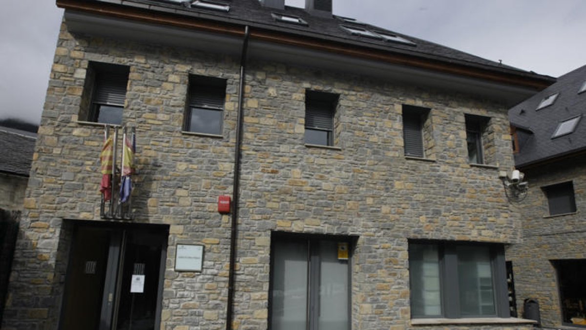 Imatge d’arxiu del Jutjat de Vielha, el personal del qual ha estat posat en quarantena.