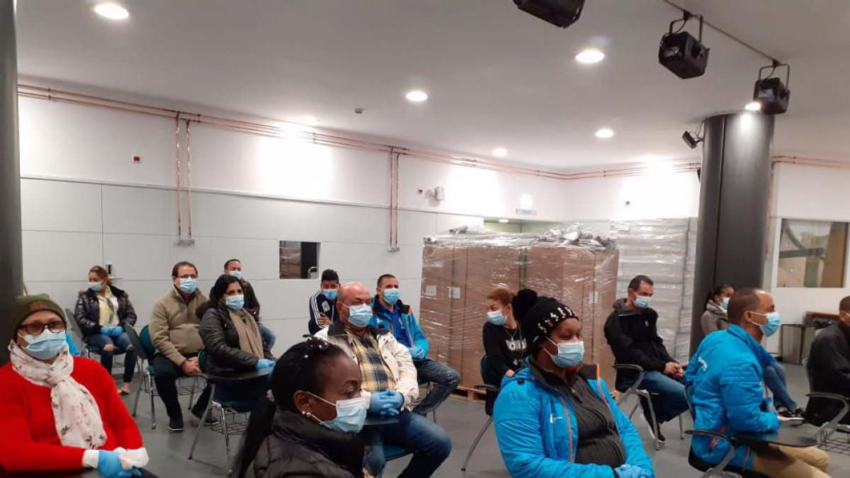 Sanitarios cubanos que han trabajado en Andorra.