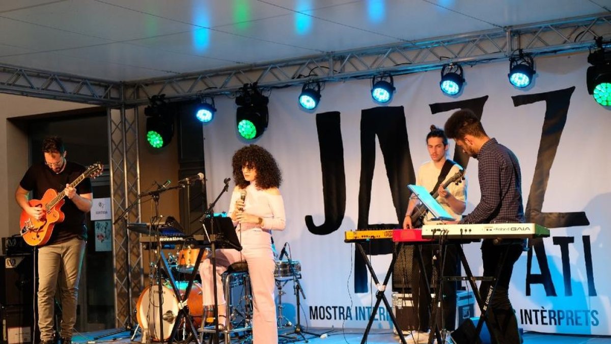 Concierto el sábado de Sandra Rodríguez Group en el ‘Jazz al Pati’.