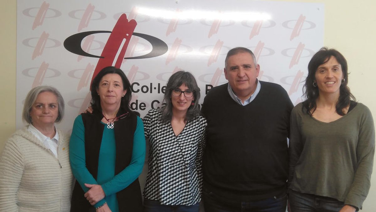 Imatge d’alguns membres del jurat del tretzè Premi Mila per a la Igualtat de Gènere a Lleida.