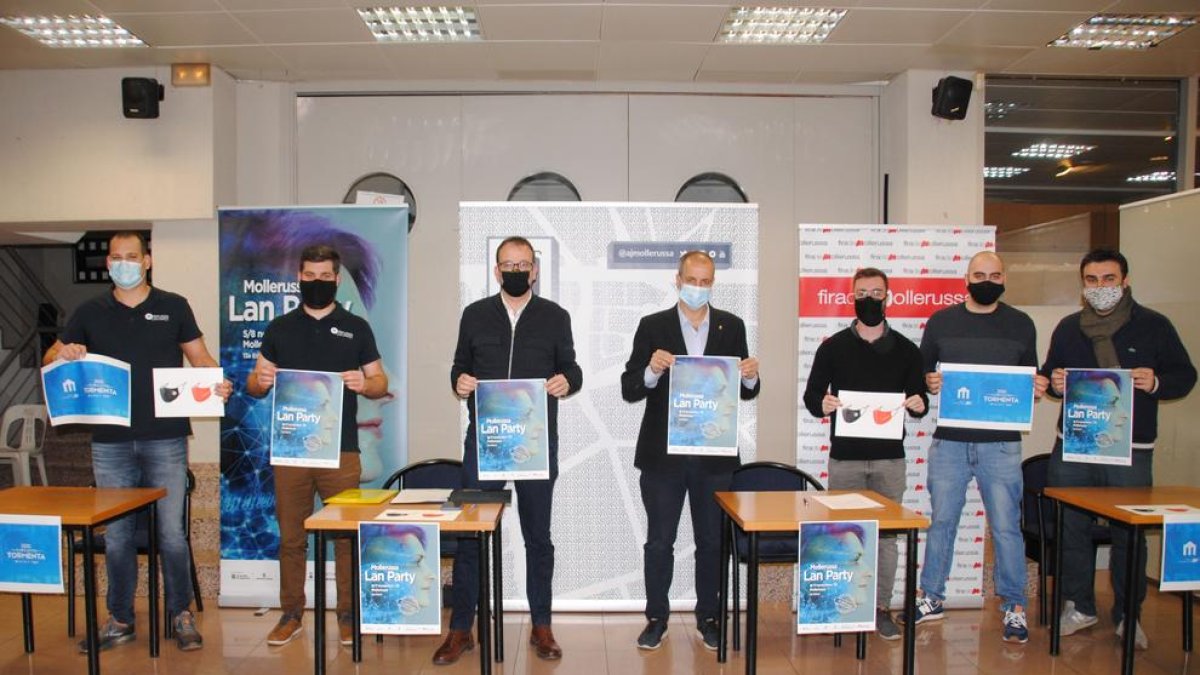 La presentació de la Lan Party al Centre Cultural.